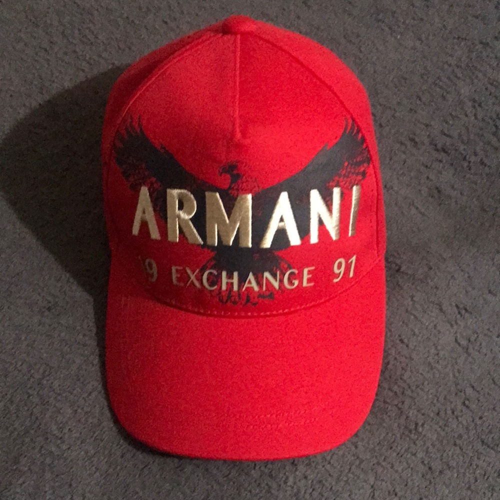 Armani Exchange baseball cap